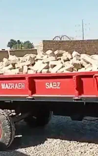 تراکتور حمل شن و ماسه و نخاله ساختمانی