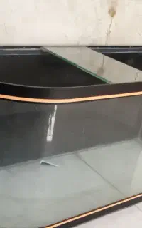 آکواریوم شیشه خم