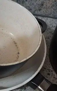 سرویس قابلمه امگا ۸ پارچه و یک شیرجوش