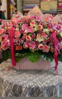 باکس گل مصنوعی