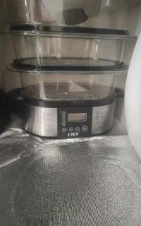 بخارپز یوتکس  رنگ مشکی