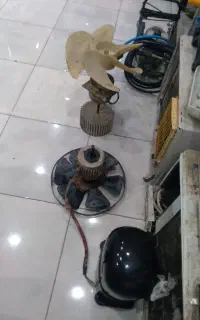 فن کولر الجی ۱۸۰۰۰هزار وکمپرسور ۲۴هزا