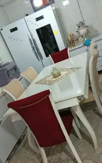 نهار خوری شش نفره سالم و عسلی