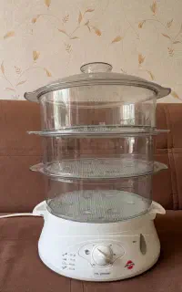 بخارپز 12 لیتری پارس خزر مدل FS-12000P