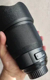 لنز سیگما Sigma Art 85 و لنز 24-120 مانت نیکون