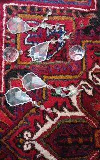 کریستال سفید لوستر