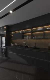 طراح هستم 3d کابینت کمد. و دکوراسیون داخلی و خارجی