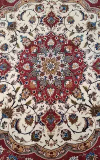فرش دایره اندازه یک متر ونیم در یک متر ونیم