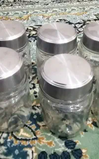 بانکه های حبوبات6عددی در 3 سایزمختلف، نووباکیفیت