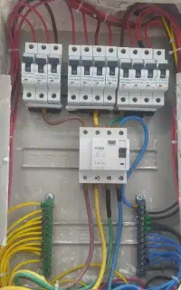 برقکارساختمان.لاین نوری.رفع اتصالی