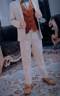 کت وشلوار پسرانه باست کامل و کفش