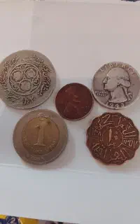 تعدادی سکه کلکسیونی