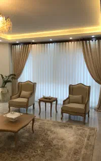 گالری و پرده مجلل