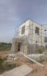 سیمانکاری سیمان سیاه و سفید