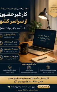 فروشنده غیرحضوری با درآمد بالا