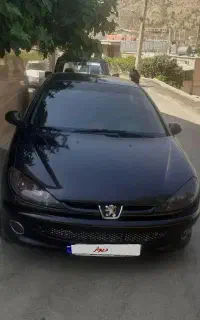 پژو ۲۰۶ تیپ ۲ موتور فرانسه شاسی سالم