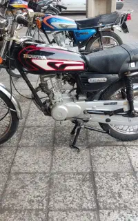 هندا 125 مدل 82 پلاک قدیم