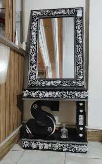 آینه و شمعدان فلش خوربا رقص نور