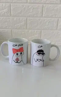 دسته ساده سفید