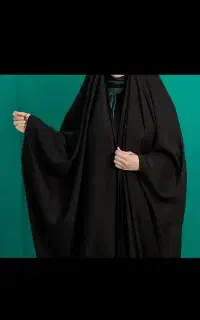 چادرمشکی آستین دار نصف قیمت به علت جمع اوری مغازه