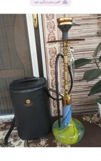 قلیان کارینو شمش برنج سوپاپ دار کام دهی زیاد