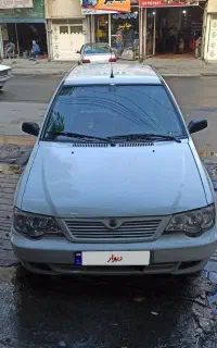 پراید مدل ۸۹ دور رنگ