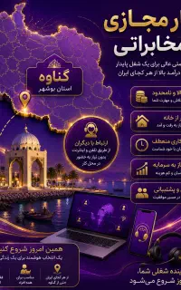 فرصت کسب درآمد در منزل ( طرف قرارداد مخابرات )