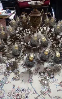لوستر برنجی