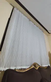 پرده نو فروش به علت جا به جایی