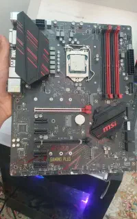 مادربرد msi z390 به همراه پردازنده i3 9100