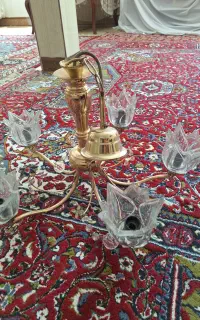 لوستر برنج مخصوص مغازه.واملاک