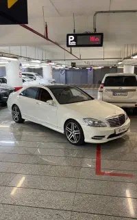 بنز s500 مدل ۲۰۰۹ و ۲۰۱۰ ۴ دستگاه سفید و مشکی