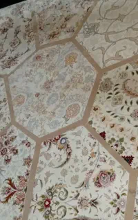 فرش ۱۲متری تراکم۳۶۰۰ و ۱۲۰۰شانه ،نخ پنبه