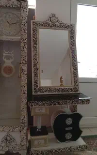 آینه کنسول وساعت