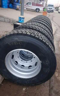 لاستیک و رینگ 22.5 تیوبلس 315