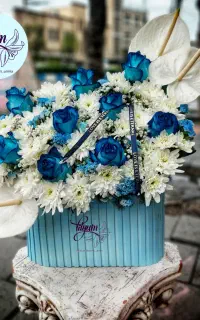 باکس و دسته گل طبیعی و مصنوعی ( آنلاین )