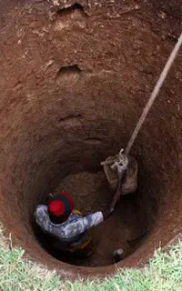 حفر چاه دستشویی