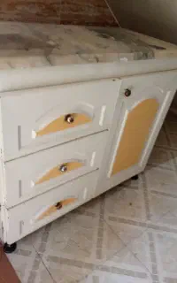 کابینت فلزی یک در سه کشو