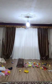 دو عدد والان مخمل رنگ قهوه ای خود رنگ
