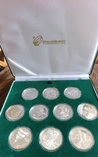 ست سکه نقره آنتیک