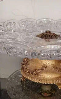 میوه خوری پایه دار کریستال