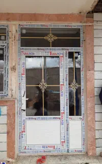 درب و پنجره دوجداره upvc  و انواع توری