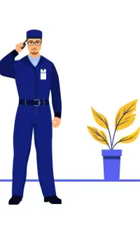 استخدام نگهبان