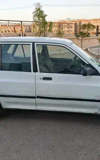 پراید مدل 82 بی رنگ شاسی سالم خانگی