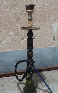 قلیون بزرگ تنه چوبی دوسیب البالو
