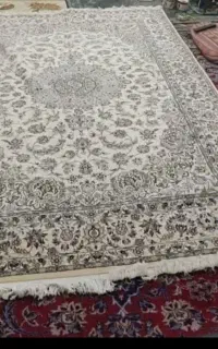 فرش دستباف نائینی ۶ متری