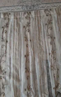 ۱عدد پرده ۳در۳ودوعدد۱ونیم در ۳