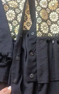 مانتو خنک تابستونی مشکی مناسب محرم