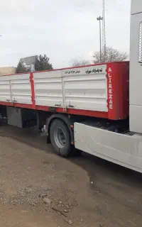 لبه دار سه محور اجاره ای