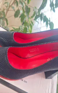 کفش مجلسی سرمه‌ای سایز ۳۸